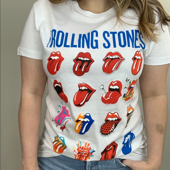 The Rolling Stones Evolution Graphic Band Tee - Picture 2 of 8